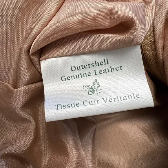 Vintage Danier Suede Leather Camel Tan High Rise Mini Midi Preppy Pencil Skirt - Picture 6 of 14